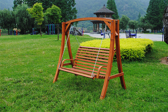 Wood hammock Stand